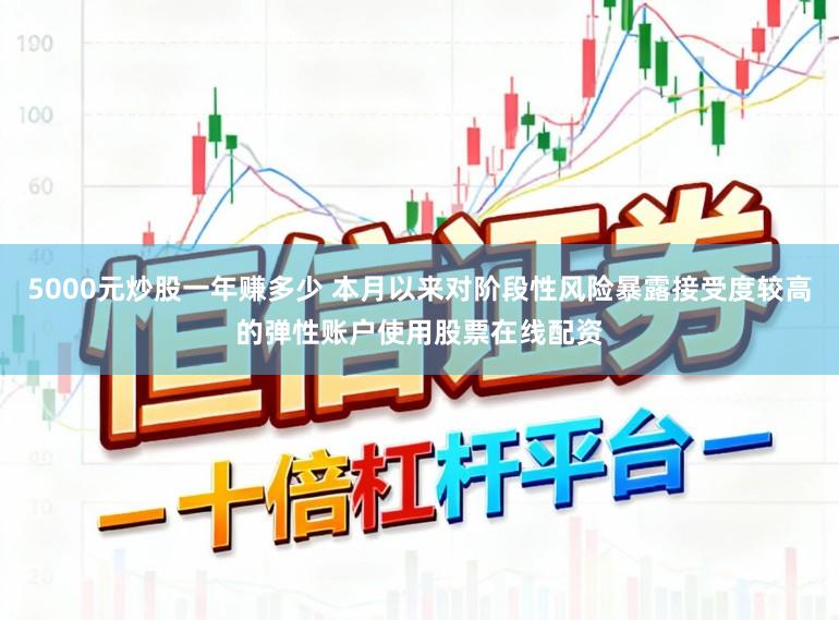 5000元炒股一年赚多少 本月以来对阶段性风险暴露接受度较高的弹性账户使用股票在线配资