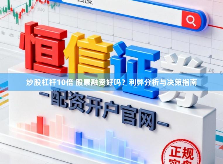 炒股杠杆10倍 股票融资好吗？利弊分析与决策指南